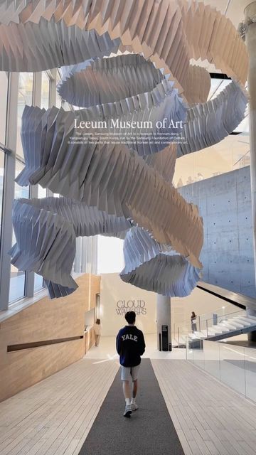 Leeum Museum Of Art, Idea Selfie, Contemporary Museum, Museum Of Art, Wind Turbine, Art Museum, Seoul, Collage, Travel