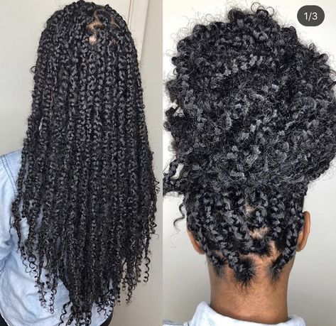 Knotless Butterfly Braids, Passion Braids Hairstyles, Passion Braids, Butterfly Braids, Big Box Braids Hairstyles, Cute Box Braids Hairstyles, Twist Braid Hairstyles, Hair Twist Styles, Beautiful Braids