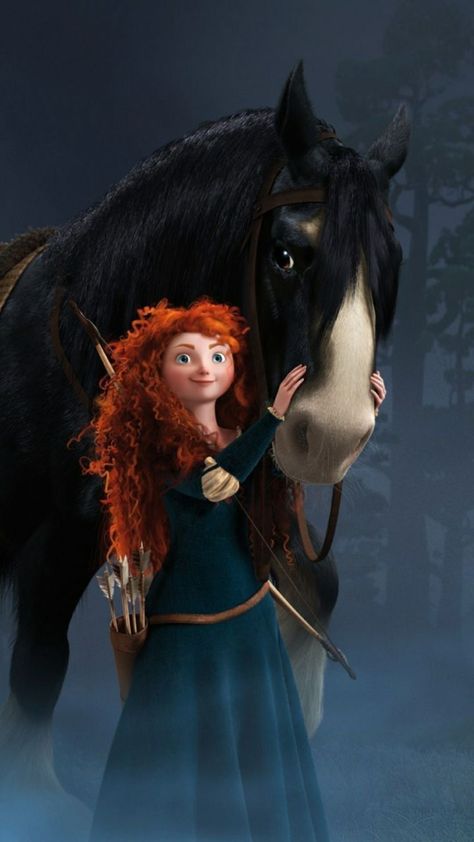 Brave Wallpaper, Merida Disney, Princess Merida, Disney Brave, Merida Brave, Images Disney, Unique Photos, Dream Horse, Karakter Disney