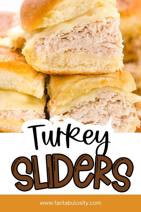 Turkey Sliders are the perfect party appetizer recipe or game-day snack! These little sandwiches are easy to make, packed with flavor, and perfect for feeding a crowd. Turkey Finger Sandwiches, Christmas Party Sliders, Mini Turkey Sandwiches, Cold Sliders For A Crowd, Party Sliders For A Crowd, Cold Slider Sandwiches, Turkey Sliders Recipes, Turkey Sandwich Sliders, Finger Sandwiches For A Crowd