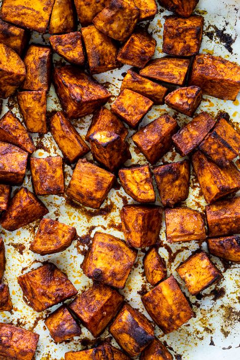 Sweet Potato Recipes Indian, Potato Recipes Indian, Unconventional Thanksgiving, Roasted Sweet Potato Recipes, Salad Thanksgiving, Sweet Potato Burrito, Almond Cheese, Taco Side Dishes, Sweet Potato Recipes Roasted