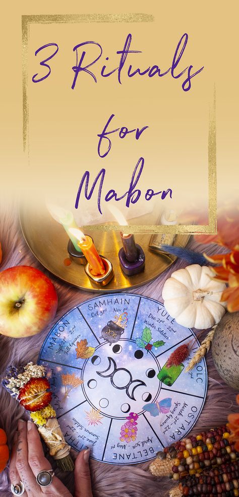 Fall Equinox Rituals, Mabon Crafts, Connect With Yourself, Solstice And Equinox, The Wheel Of The Year, Winter Invitations, Moon Spells, Autumnal Equinox, Healing Magic