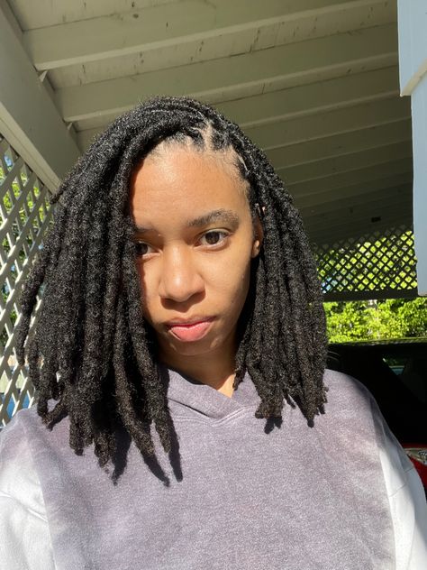 Thick Locs On Black Women, Full Locs, Dreadlocks Black Women, Locs On Black Women, Thick Dreadlocks, Dreadlocks Styles, Short Dreadlocks Styles, Thick Locs, Loc Hairstyles