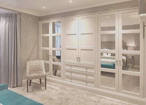 Wardrobe Fittings, Armoire Bedroom, Bespoke Bedroom, Mirrored Closet Doors, Mirrored Closet, Fitted Wardrobes Bedroom, Bedroom Built Ins, Bedroom Built In Wardrobe, Fitted Bedrooms