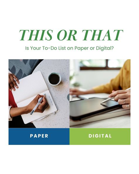 The world is going paperless…or is it? 📝💻 Digital clearly offers advantages that paper does not. But experience and science show us that paper can help us be more productive in ways that digital just can’t. Do you agree? Share what you prefer and why it works for you! . . . #ToDoList #Productivity #SmallBusinessSuccess #BusinessGrowth #EntrepreneurLife #BusinessOwners #profitbythebooks #ProfitabilityMatters Accounts Payable, Small Business Success, Be More Productive, Entrepreneur Mindset, More Productive, Small Business Tips, Show Us, Loans, Business Account