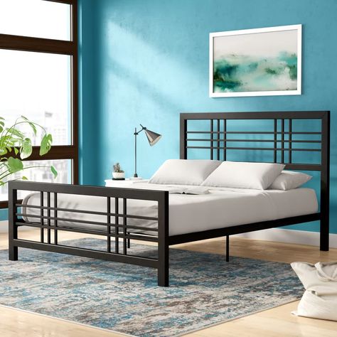 Platform Bed Metal, Steel Bed Design, Bed Metal, Bed Price, Bed Platform, Steel Bed, Twin Platform Bed, Iron Bed, Metal Platform Bed