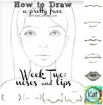 Drawing Face Shapes, Cute Lips, How To Draw Cute, Jane Davenport, Draw Faces, Draw Cute, Creative Journaling, Easy To Draw, Draw Shapes