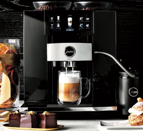 Expensive Coffee Machine, Drinks At Home, Nespresso Machine, Automatic Espresso Machine, Ground Coffee Beans, Peppermint Bark, Tuscan Style, Coffee Grounds, Williams Sonoma