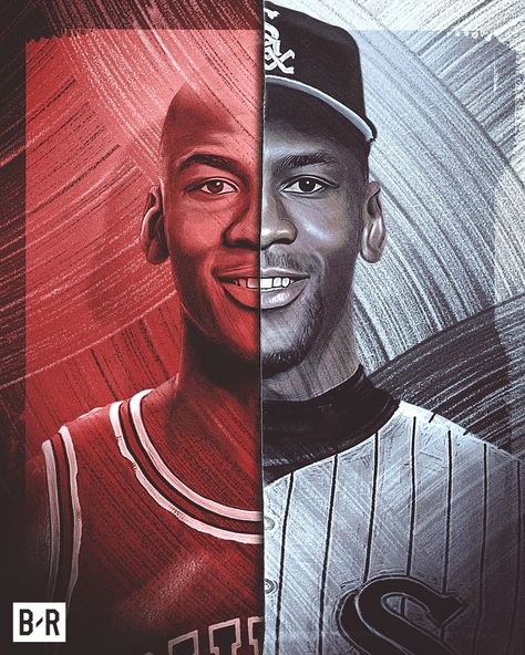 Bleacher Report on Twitter: "MJ had different levels to his game 🏀⚾️… " Michael Jordan Baseball, 90s Rap Aesthetic, Jordans Outfit For Men, Michael Jordan Unc, Mike Jordan, Jordan Art, Michael Jordan Art, Jordan Woods, Michael Jordan Photos