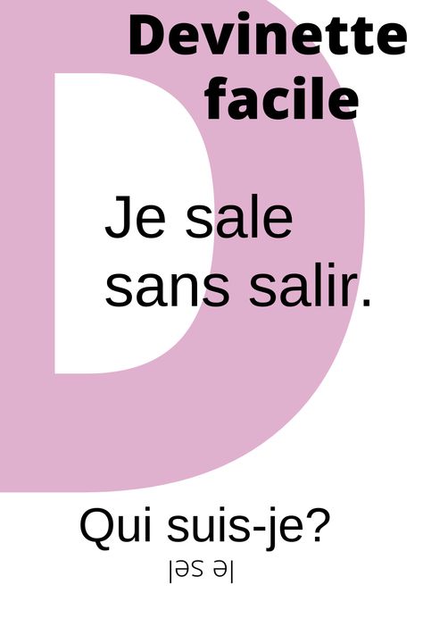 Devinette facile pour enfants. Qui suis-je ? Le sel. The North Face Logo, Retail Logos, The North Face