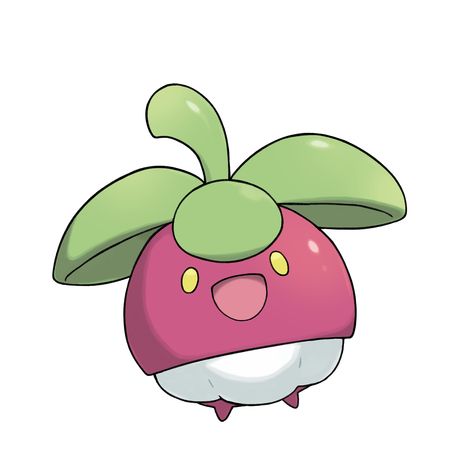 Bounsweet (Grass) Grass Type Pokemon, Pokemon Wiki, Bird Pokemon, Pokemon Moon, Pokemon Alola, Grass Type, Pokemon Pokedex, Type Pokemon, Pokemon Drawings