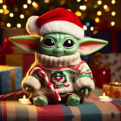 Baby Star Wars Characters, Baby Yoda Christmas, Hiphop Graffiti, Obi One, Yoda Christmas, Minion Baby, Yoda Images, Weird Humor, Yoda Wallpaper