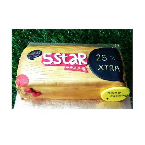 Five star cake 🍫  #chocolate #5star #cadbury #cakes #themed #customised #fondant #cakeideas #cakedecor #sugarrush #kolkatabakery #homebaker… Star Cake, Cake Chocolate, Sugar Rush, Five Star, Kids Parenting, Candy Bar, Fondant, Cake Decorating, Parenting