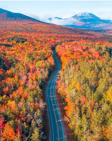 White Mountains, New Hampshire New England Road Trip, Historic New England, New England Travel, New England Fall, Autumn Foliage, Budget Travel Destinations, Leaves Autumn, Out West, Autumn Nature