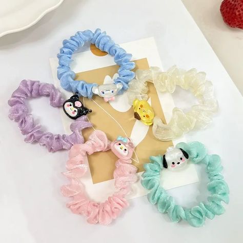 Cartoon Cream Star Bracelet Cute Sweet Girl Tie Hair Rope Fashion Leather Band Headwear | Save Money On Temu | Temu Gold Hair Bow, Gold Glitter Bow, Red Hair Bow, Holiday Headbands, Christmas Hair Bows, Hair Bow Sets, Cotton Headband, Toddler Bows