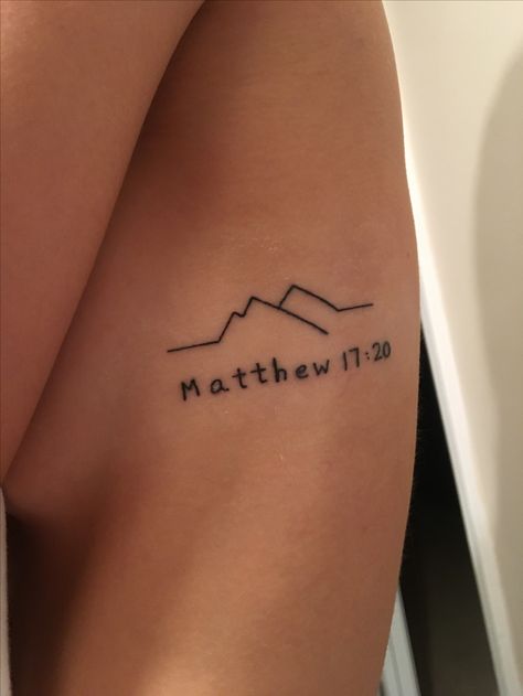 Matthew Bible Verse Tattoo, Christian Rib Tattoos, Mathew 19:26 Tattoo, Matthew 5:14 Tattoo, Matthew 19:6 Tattoo, Matthew 11:28 Tattoo, Matthew 17 20 Tattoo, Mathew 17:20 Tattoo, Bible Verse Tattoos For Women On Ribs