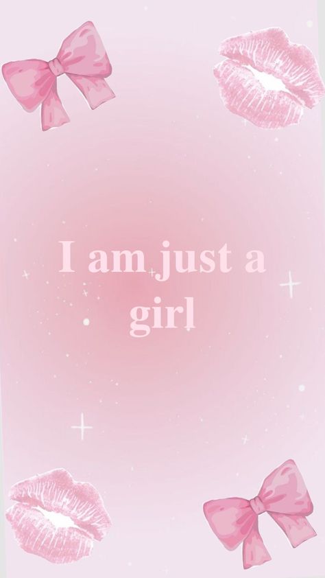 Coquette Pink Aesthetic Pfp, Pink Girly Things Wallpaper, Coquette Board, Pink Girly Quotes, Bow Wallpaper Iphone, Pink Walpaper, I Am Just A Girl, Preppy Aesthetic Wallpaper, Pink And Grey Wallpaper