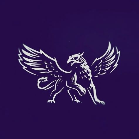 Celtic Griffin Tattoo, Gryphon Wallpaper, Griffin Heraldry, Dnd Dm Screen, Gryphon Tattoo, Griffin Drawing, Griffin Mythical, Personal Training Logo, Griffin Tattoo