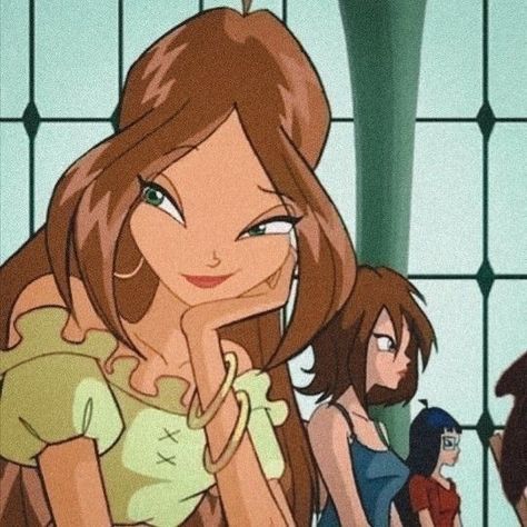 Flora Winx Aesthetic, Winx Matching Pfp, Flora Winx Club, Winx Aesthetic, Chosen One, Aesthetic Tumblr, Winx Club, Matching Pfp, Tumblr