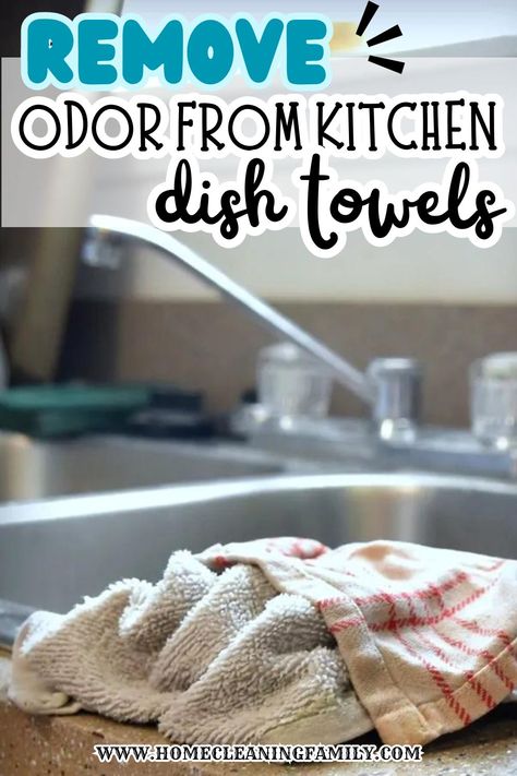 Discover effective methods to freshen up your kitchen dish towels. Learn how to eliminate stubborn odors with simple, eco-friendly solutions. Say goodbye to smelly towels and enjoy a fresher kitchen environment. Refresh Towels, Deep Cleaning Kitchen, Deep Clean Kitchen, Smelly Towels, Vinegar And Baking Soda, Towels Smell, Kitchen Environment, Dirty Kitchen, Laundry Cleaning