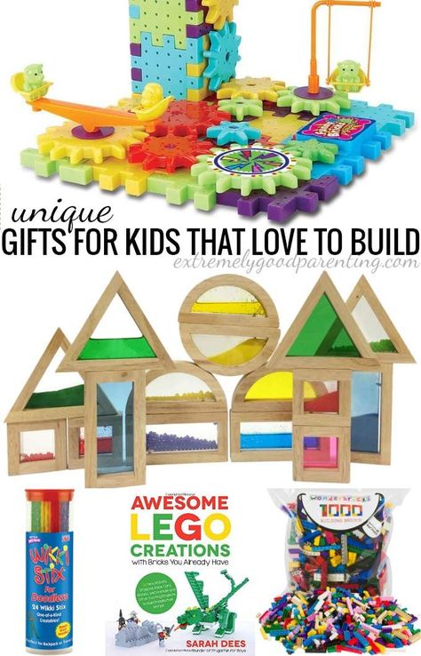 Unique Gift Guide, Building Toys For Kids, Oldest Daughter, Unique Gifts For Kids, Engineering Gifts, Unique Toys, Toys For Kids, Craft Activities For Kids, Lego Creations