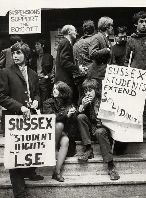 Student protest, 1967. Student Protest, 1960s