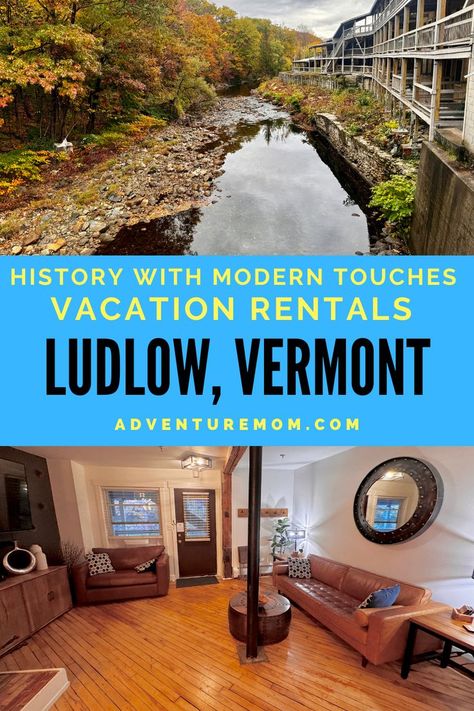 Vacation Rental. With Text Reading: The Best Vacation Rentals in Ludlow, Vermont. Ludlow Vermont, Rental Ideas, Luxury Getaway, Mountain Resort, Best Vacations, Beach Fun, Beach Resorts, Camping Trips, Fun Things