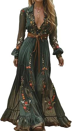 Hippie Elegante, Look Hippie Chic, Casual Boho Style, Look Boho Chic, Vestidos Retro, Looks Country, Mode Boho, Elegant Casual, فستان سهرة