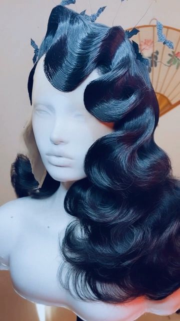 Roaring 20s Aesthetic, Roaring 20s Hairstyles, Great Gatsby Hairstyles, Gatsby Party Outfit, 20s Hair, Pin Up Curls, Gatsby Hair, Natural Braids, Birthday Hair