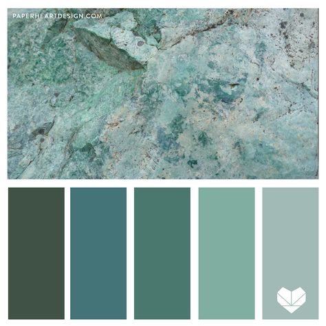 Color Palette - Geology Rocks �— Paper Heart Design #rocks #jade #green #colorscheme #colorpalette #colorinspiration #colorinspo #color #nature #inspired #branding #weddingcolors #paintinspiration #mood Rock Color Palette, Crystal Color Palette, Jade Green Color, Living Room Wall Color, Zen Colors, Cool Color Palette, House Color Palettes, Salon Suites, Color Schemes Colour Palettes