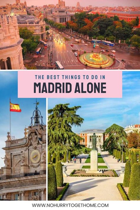 things to do in madrid alone Madrid Tourist Attractions, Cool Activities, Visit Madrid, Madrid Travel, Traveling Alone, Solo Trip, Visit Europe, Europe Travel Destinations, Solo Female Travel