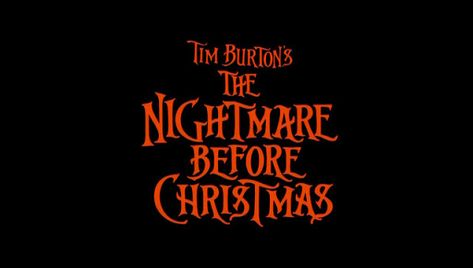 Nightmare Before Christmas Title, Nightmare Before Christmas Aesthetic, Nightmare Before Christmas Font, Poem Titles, Nightmare Before Christmas Movie, Wallpapers Pc, Nightmare Before Christmas Wallpaper, Christmas Lyrics, Disney Font