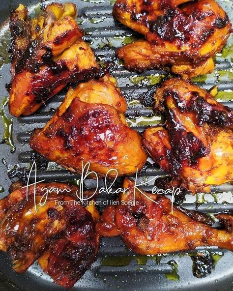 Ayam Bakar Kecap, Ayam Kecap, Kecap Manis, Macaroni Recipes, Ayam Bakar, Asam Jawa, Cooking Tutorials, Yummy Chicken Recipes, Chicken Stew