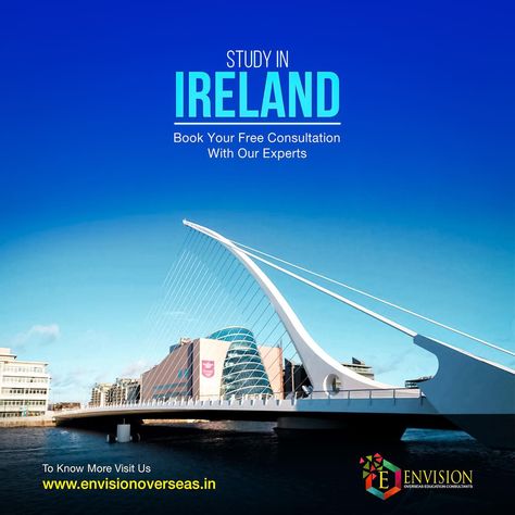 Planning to Study in Ireland? Get admission to the best universities and colleges in Ireland for Indian Students. Consult for Study Abroad in Ireland and even one can Study abroad in Uk , USA, Canada, Australia, NZ, Europe, Singapore and The Middle East Study In Ireland, Study In Usa, Best Universities, Overseas Education, Best University, Educational Consultant, The Middle East, Colleges And Universities, Countries Of The World