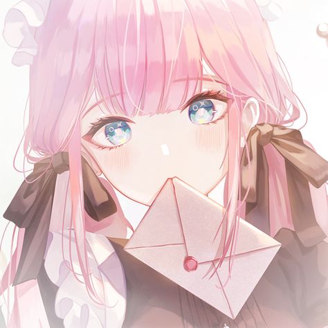 Girl With Pink Hair, Anime Pfps, Anime Profile, Anime Pfp, Pink Hair, Profile Pictures, Cute Anime, Aesthetic Anime, Art Girl