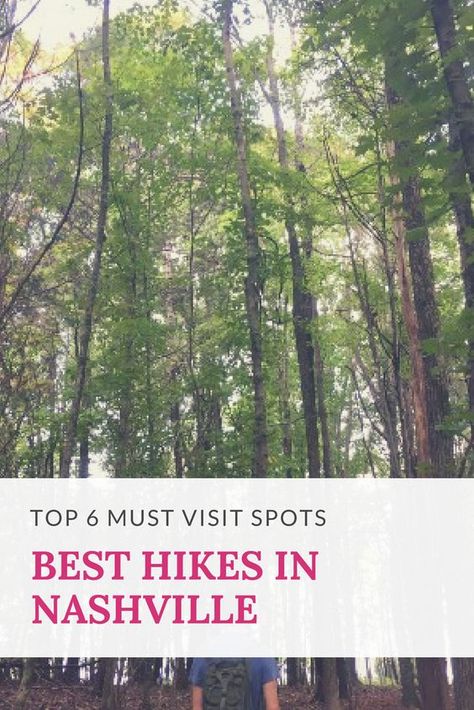 Get outside and visit the best easy hikes in nashville Nashville Bucket List, Nashville Hiking, Ways To Be Active, Nashville Things To Do, Moving To Tennessee, Nashville Travel Guide, Nashville Vacation, Family Vacation Spots, Tennessee Travel