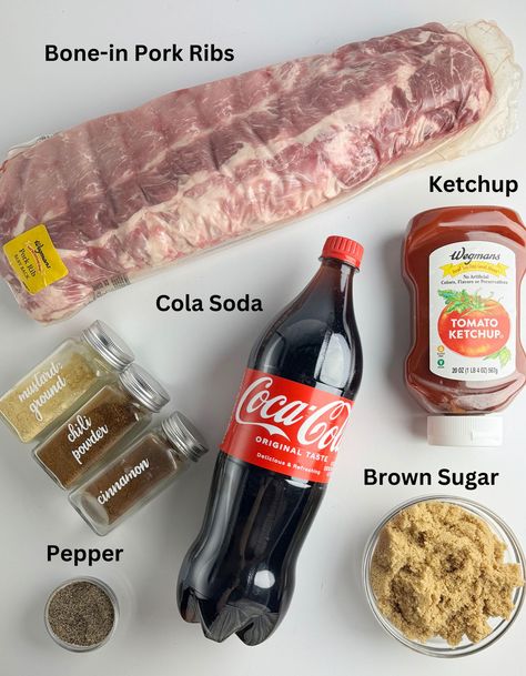 Crockpot Coke Ribs, Rib Sauce Recipe, Flank Steak Crock Pot, Cola Ribs, Coca Cola Ribs, Boneless Spare Ribs, Back Ribs In Oven, Best Ribs Recipe, Fatherly Love