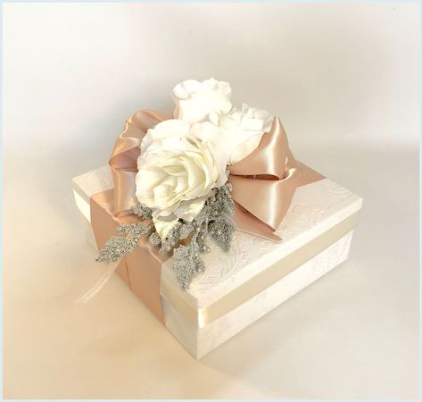 Wedding Envelope Box, Box Gift Ideas, Cute Gift Wrapping Ideas, Ideas Birthday Gift, Baby Shower Gift Box, Gift Ideas Birthday, Gift Box For Men, Gift Wrapping Ideas, Gift Card Boxes