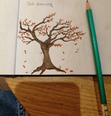 #fall #tree #falltree #orange #painting #markers #beginner #drawing #sketches #paintings #cold #leaf Painting Markers, Beginner Drawing, Orange Painting, Fall Tree, Autumn Trees, Drawing Sketches, Markers, Paintings, Orange