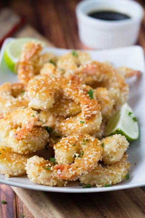 Crispy Sesame Shrimp Appetizer Panko Shrimp, Sesame Shrimp, Shrimp Appetizers, Shrimp Recipes Easy, Tasty Kitchen, Deep Frying, Shrimp Dishes, Shrimp Recipe, Recipe Community