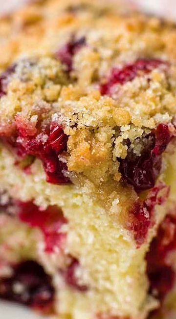 Cranberry Buckle, Orange Crumb Cake, Buckle Cake, Orange Coffee Cake, Cranberry Cake Recipe, Crumb Topping Recipe, Cranberry Coffee Cake, Almond Coffee Cake, Streusel Cake