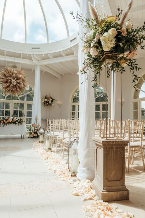 luxury wedding venue Leicestershire, orangery wedding, Stapleford Park Leics, luxury 16th century venue, luxury wedding, boho details inspo, luxury wedding inspo, decor inspo, wedding decor inspo, ceremony setup Orangery Wedding Decoration, Stapleford Park Wedding, Orangery Wedding Uk, Orangery Wedding, Grazing Platter, Wedding Venues Uk, Luxury Wedding Venues, White Wedding Flowers, Wedding News