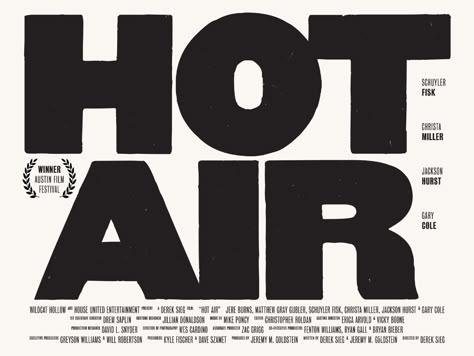 Air Movie, Title Inspiration, Dribbble Design, Typography Layout, Matthew Gray Gubler, Title Design, Title Card, Poster Layout, Poster Minimalist