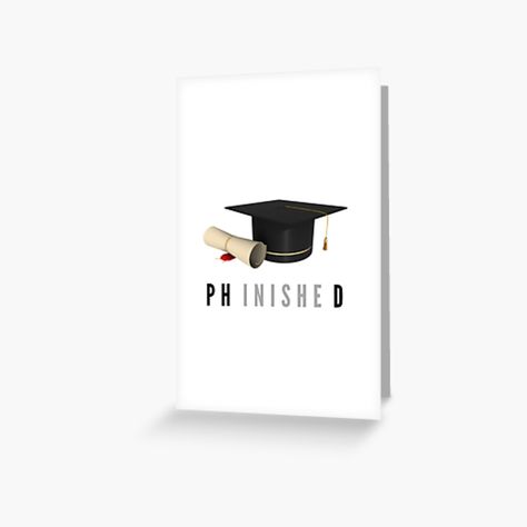 Phd Congratulations Cards, Graduation Card Diy, Mba Graduation, Comics Ideas, Phd Graduation, Graduation Greetings, Grad Cards, Academic Research, Graduation Card