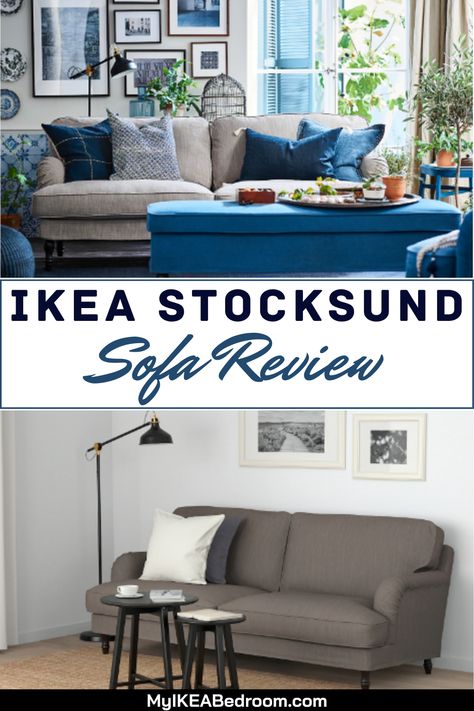 IKEA STOCKSUND Sofa Review: The IKEA STOCKSUND sofa is quite durable, a quality that anyone will appreciate on their sofa. The sofa itself is made with strong materials that ensure its durability. The IKEA STOCKSUND sofa covers are also more than capable of resisting color fading. Stocksund Sofa Living Rooms, Best Spfa In Ikea, Ikea Stocksund Sofa, Beige Ikea Sofa, Best Ikea Sofas 2022, Blue Stocksund Sofa, Stocksund Sofa Green, Stocksund Sofa, Ikea Stocksund