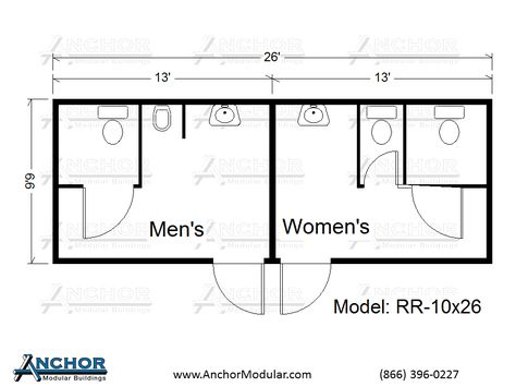 Modular Restroom and Bathroom Floor Plans Architect Bathroom Design, Restroom Floor Plan, Gym Bathroom Ideas, Toilet Floor Plan, Toilet Layout, Bathroom Blueprints, Bathroom Floorplan, Toilet Small, Small Bathroom Floor Plans