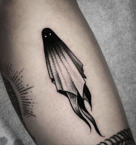 Black Veil Tattoo, Veil Tattoo, Victorian Witch, Ghost Tattoo, Inked Magazine, Black Veil, Black Tattoos, Blackwork, Ghost