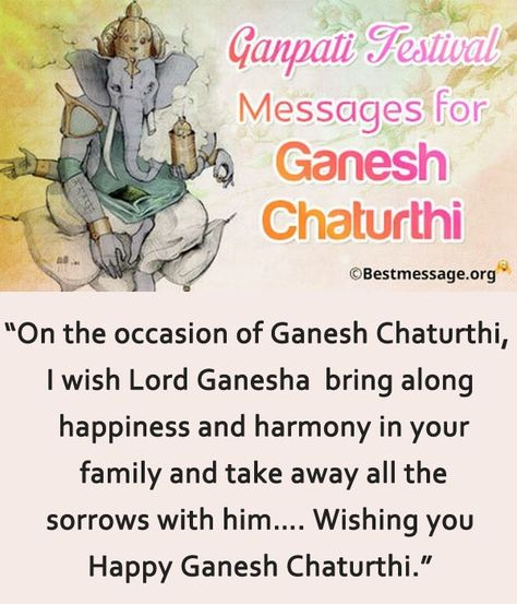 Ganesh Chaturthi Quotes In English, Ganesh Chaturthi Quotes, Ancient India Map, Ganesha Mantra, Ganesh Chaturthi Greetings, Happy Ganesh Chaturthi Wishes, Ganesh Pooja, Good Times Quotes, Ganesh Puja