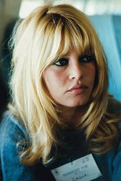 shoulder length bridget bardot shag - Google Search Bardot Fringe, Brigitte Bardot Hair, Bardot Bangs, Bardot Hair, Bridget Bardot, Brigitte Bardot, Great Hair, Hairstyles With Bangs, Pretty Hairstyles