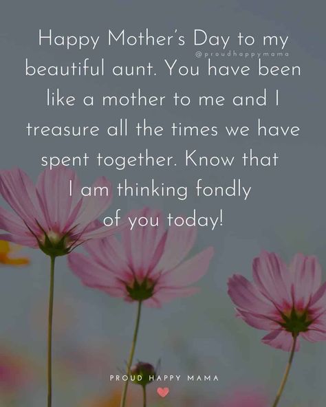 These heart-felt happy Mothers Day aunt quotes and Mother's Day wishes for aunt are sure to let your aunt know how much she means to you! Here you’ll find the best happy Mothers Day aunt images, Mothers Day wishes to aunt, wishes for Mothers Day card for aunt, Mothers Day quotes, aunt quotes from niece, aunt quotes from nephew, and more! #auntquotes #mothersday #mothersdayquotes Happy Mothers Day Sister, Beautiful Mothers Day Quotes, Wishes For Mother, Niece Quotes, Aunt Quotes, Message For Mother, Happy Mothers Day Wishes, Mothers Day Poems, Cute Mothers Day Gifts